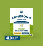 CAMERON'S - Organic Breakfast Blend Coffee – Light Roast