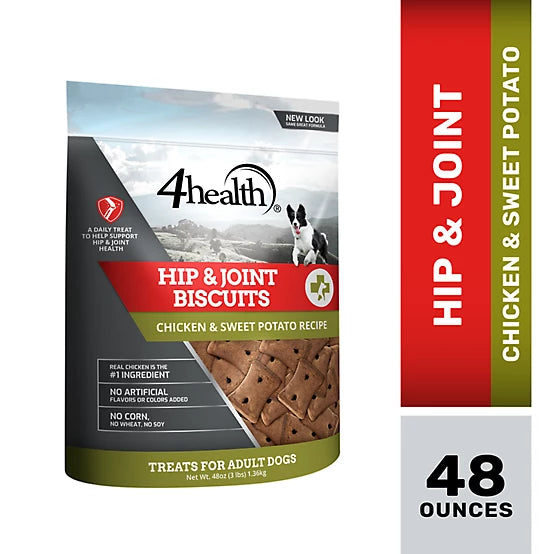 4health Special Care Hip &amp; Joint Supplement Treats for Dogs – Chicken &amp; Sweet Potato Recipe