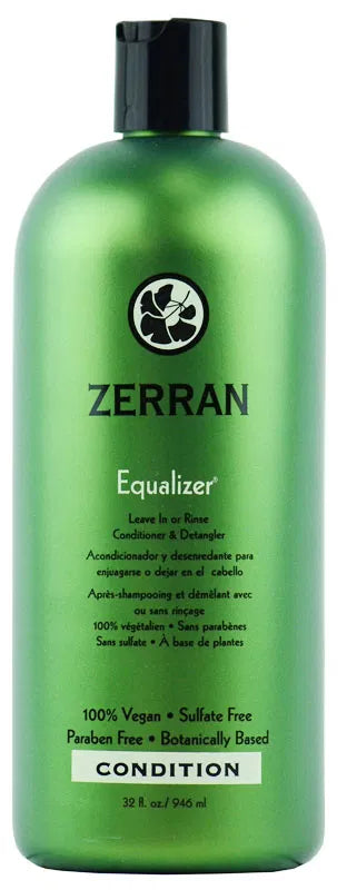 Zerran Equalizer - Leave In or Rinse Conditioner & Detangler -Size : 32 oz / liter