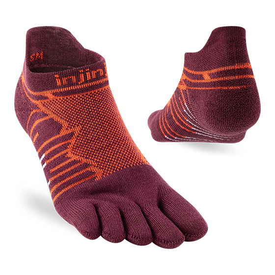 injinji - Ultra Run No-Show Running Socks