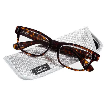 Foster Grant Conan Multi Focus Plus Reading Glasses Tortoise, +1.25, 1.0 ea