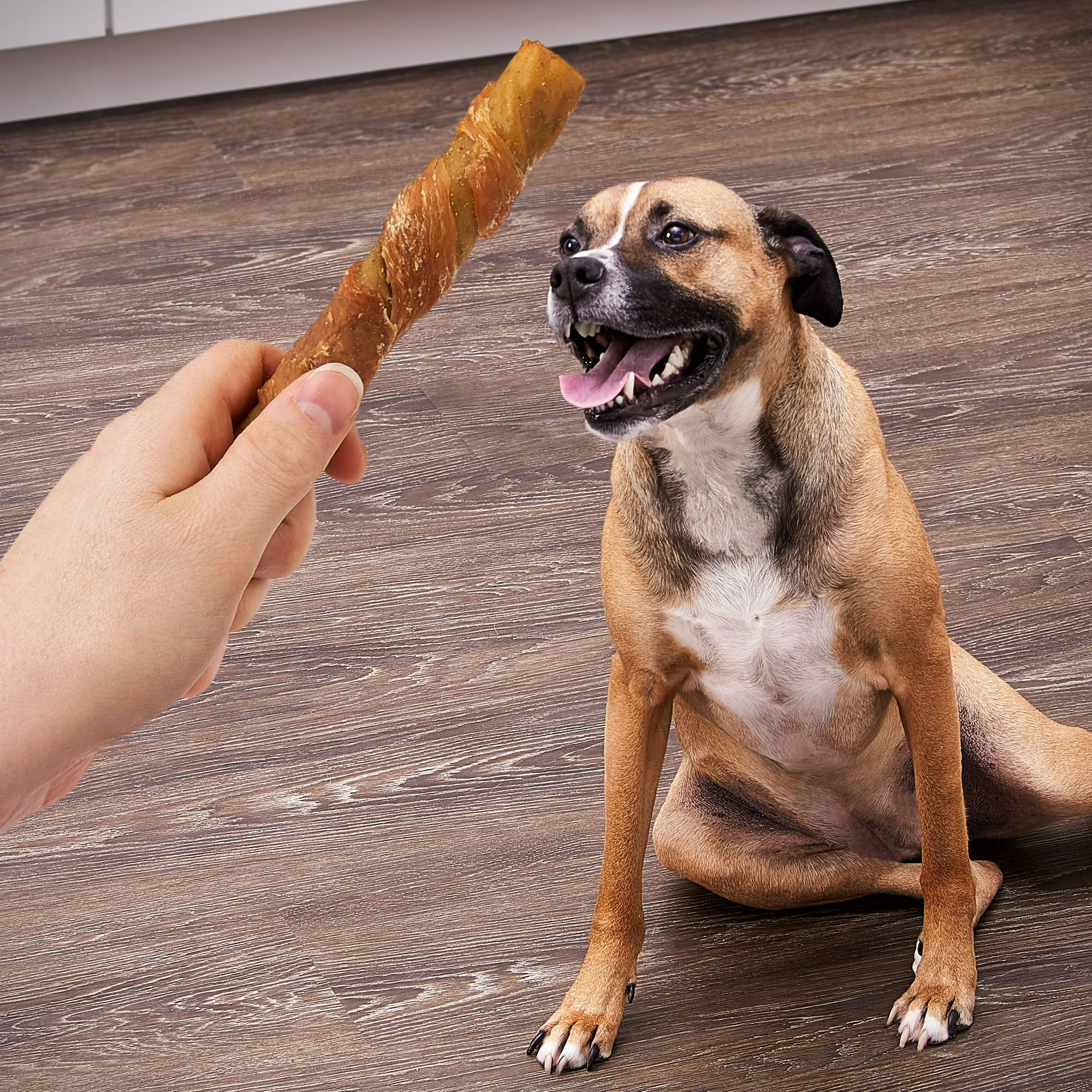 (4 pack) Ol' Roy Wrapped Pork hide Twists with Chicken Dog Treats, 18 oz, 16 Count