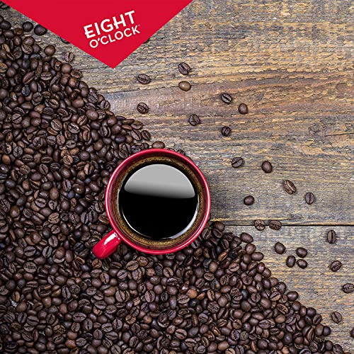 Eight O'Clock Coffee Hazelnut Whole Bean Coffee, Medium Roast, 11 Ounce (Pack of 4) - Buttery, Smooth & Nutty