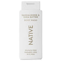 Walgreens - Native Body Wash (Pack of 2), Sulfate Free, Naturally Derived Ingredients, 24 Hour Freshness Sandalwood & Shea Butter, 18.0 fl oz