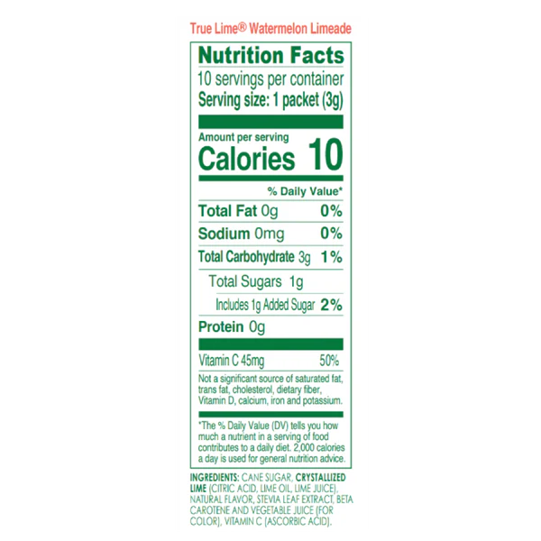 True Lime Watermelon Limeade(Pack of 4)
