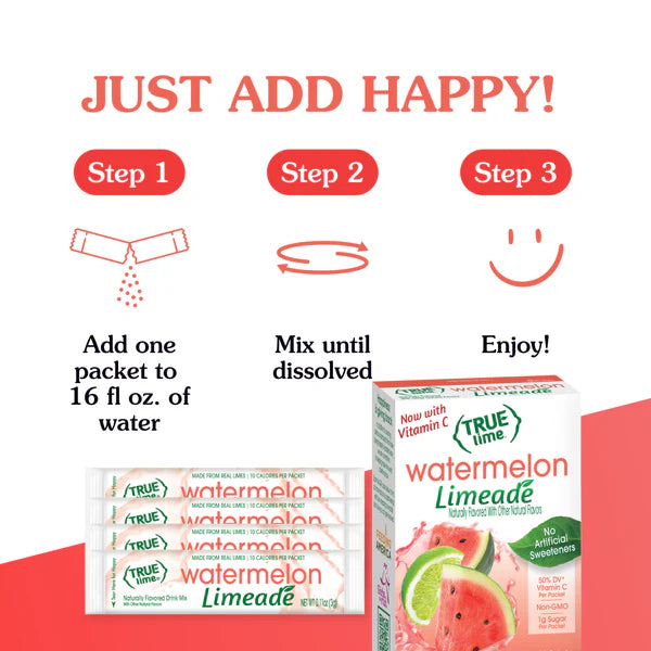 True Lime Watermelon Limeade(Pack of 4)
