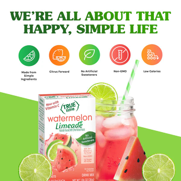 True Lime Watermelon Limeade(Pack of 4)