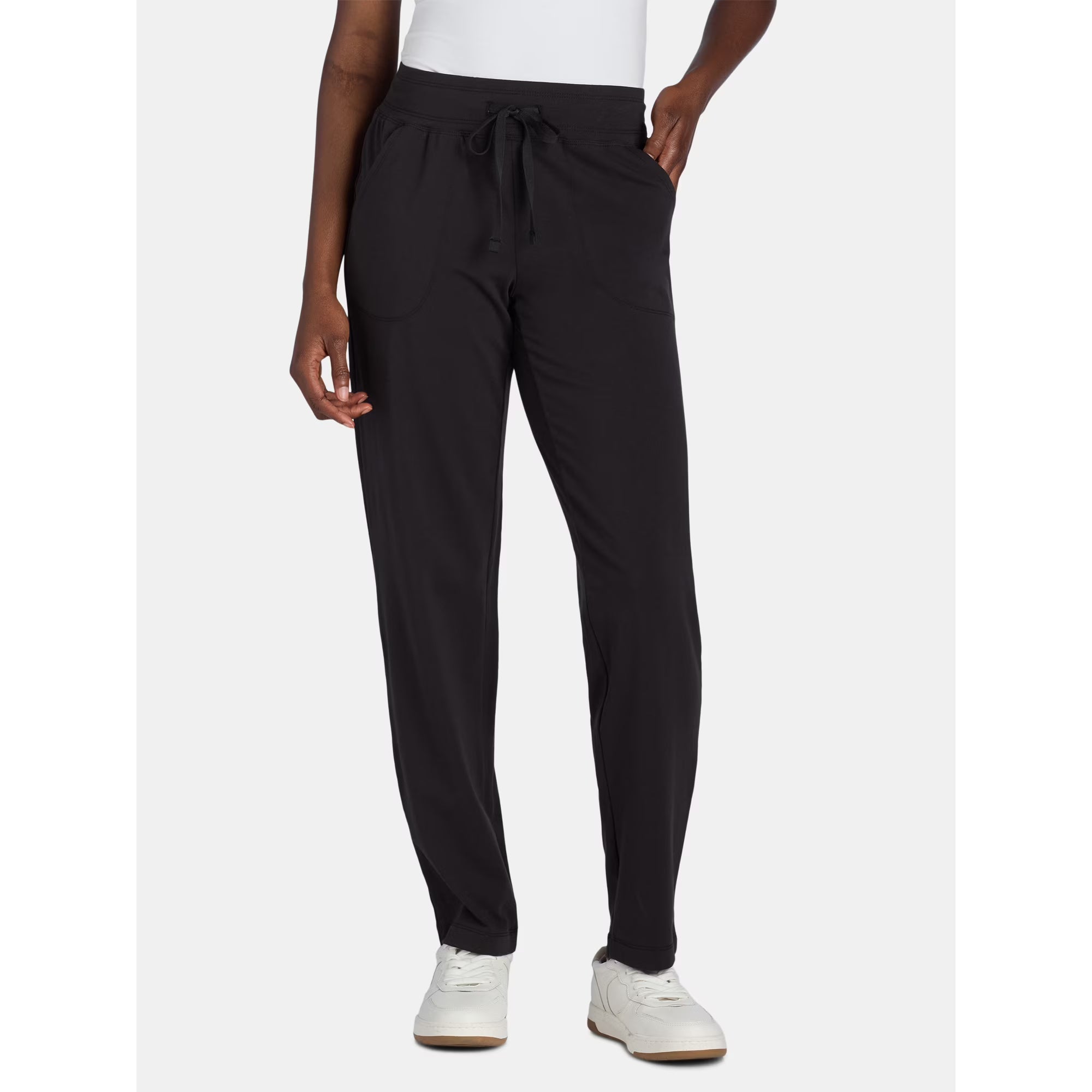 Athletic Works Women's Jersey Knit Pants, Sizes XS-4X
