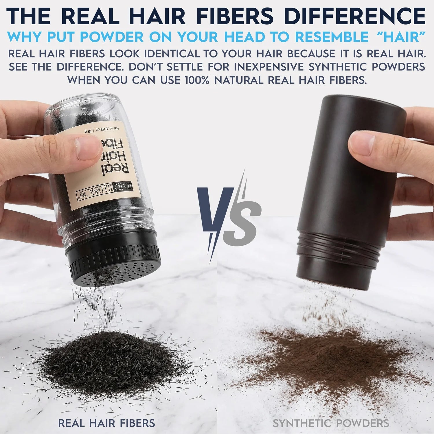 Hair Illusion Real Hair Fibers – 38g