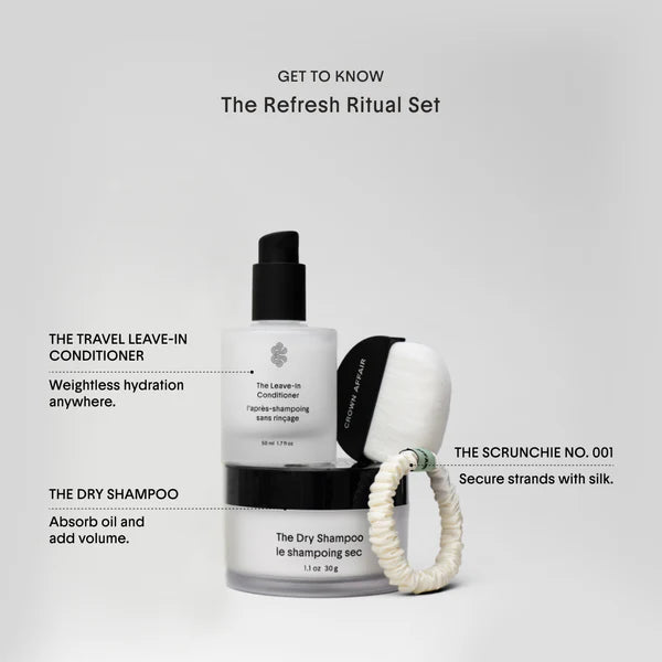 CROWN AFFAIR - The Hair Refresh Ritual Set