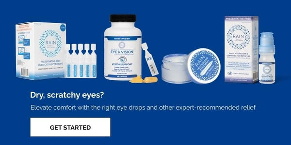 RAIN Preservative-Free Eye Drops(Pack of 6(