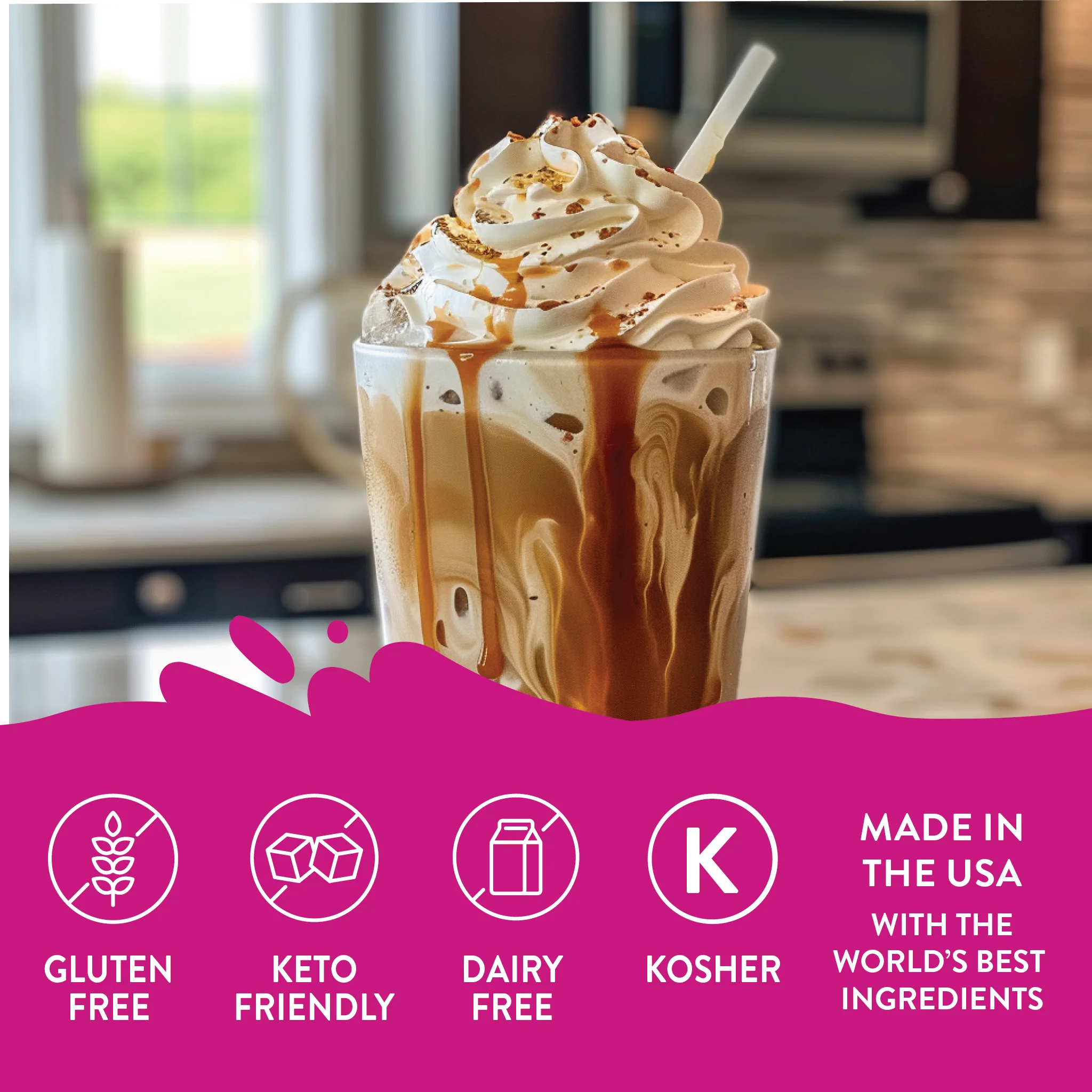 Jordan's Skinny Mixes - Sugar Free Salted Caramel Sauce