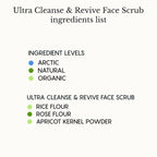 FROYA ORGANICS - Ultra Cleanse & Revive Face Scrub