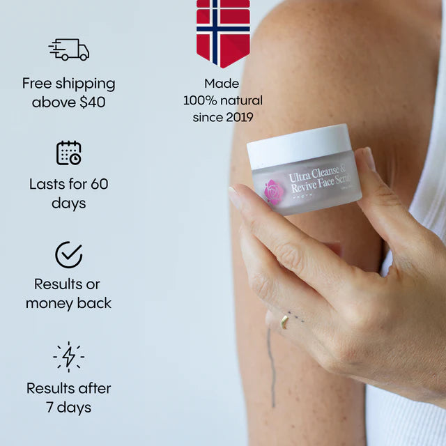 FROYA ORGANICS - Ultra Cleanse & Revive Face Scrub