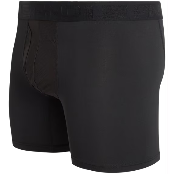 AND1 Men's Underwear Pro Platinum Boxer Briefs, 6 Pack, 9"