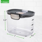 Brown Sugar ProKeeper+ Airtight Container With Terra Cotta Stone for Food Storage, Made for Pantry Organization and Food Storage