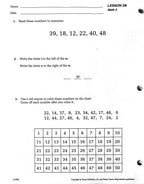 Saxon Math 2 Student Workbooks / Fact Cards