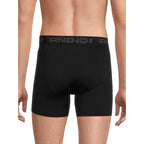 AND1 Men's Underwear Pro Platinum Boxer Briefs, 6 Pack, 6"