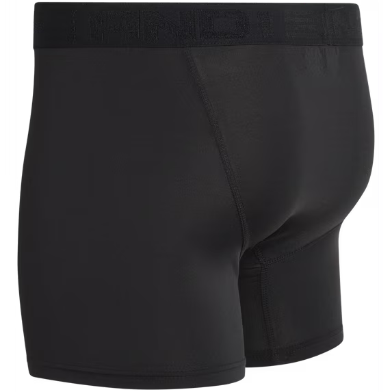 AND1 Men's Underwear Pro Platinum Boxer Briefs, 6 Pack, 9"