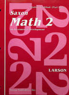 Saxon Math 2 Student Workbooks / Fact Cards