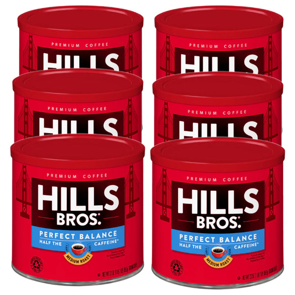 Hills Bros - Perfect Balance - Medium Roast - Ground - Can
