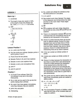 Saxon Geometry Solution Manual 2009