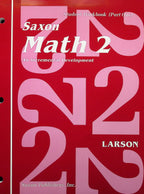 Saxon Math 2 Student Workbooks / Fact Cards