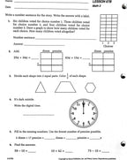 Saxon Math 2 Student Workbooks / Fact Cards