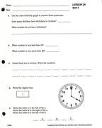 Saxon Math 2 Student Workbooks / Fact Cards