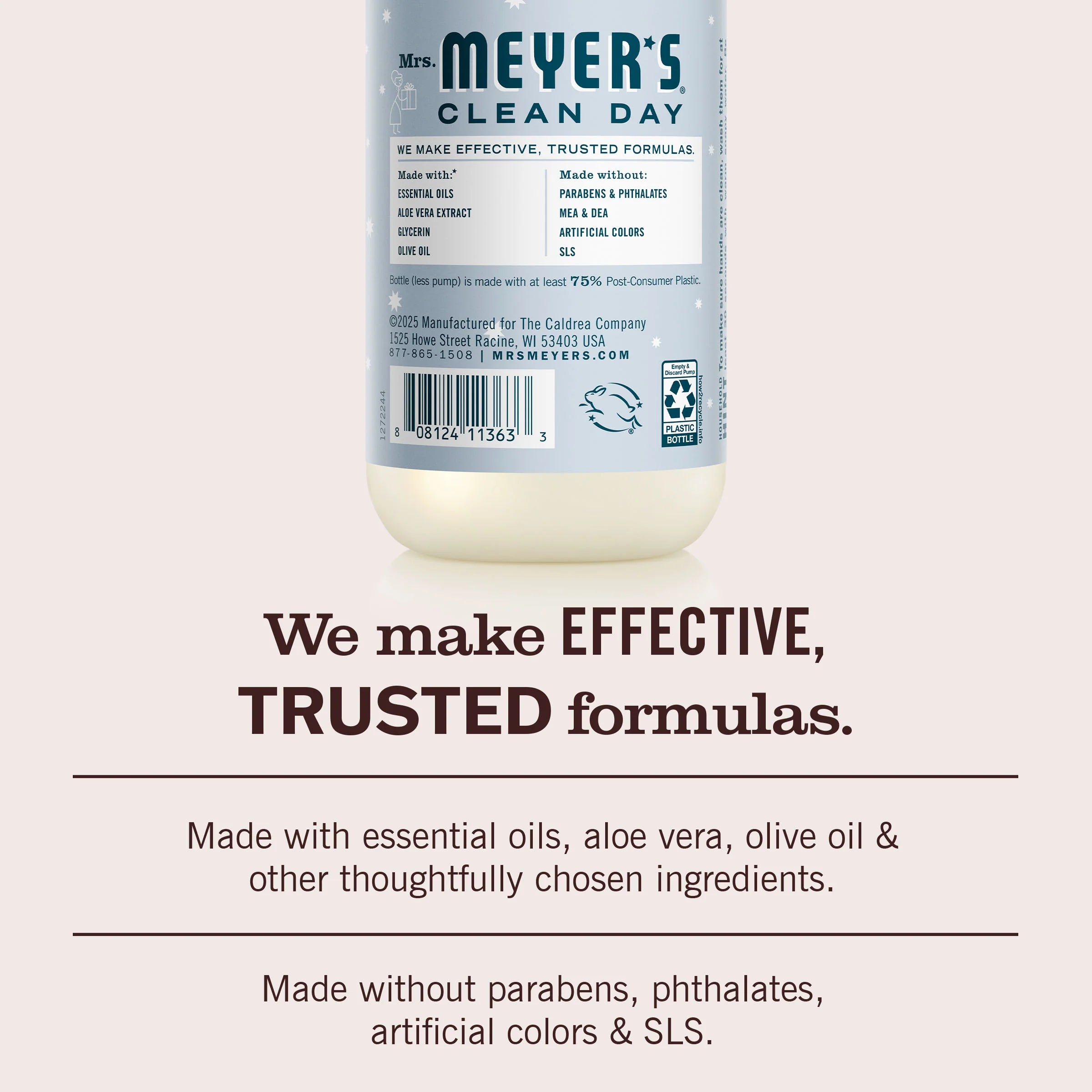 Mrs.Meyers Clean Day - Snowdrop Liquid Hand Soap(Pack of 2)